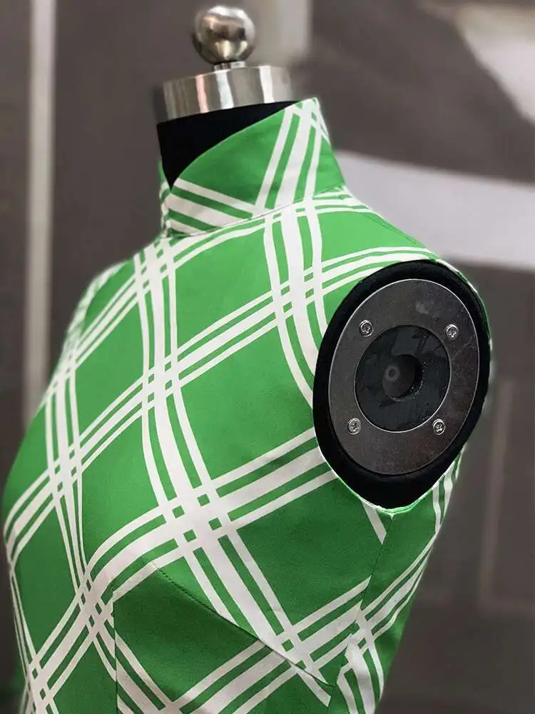 In the Mood for Love Maggie Cheung Luxury green Qipao women Qipao Dress Chinese tradition Hanfu Cheongsam Long Dress