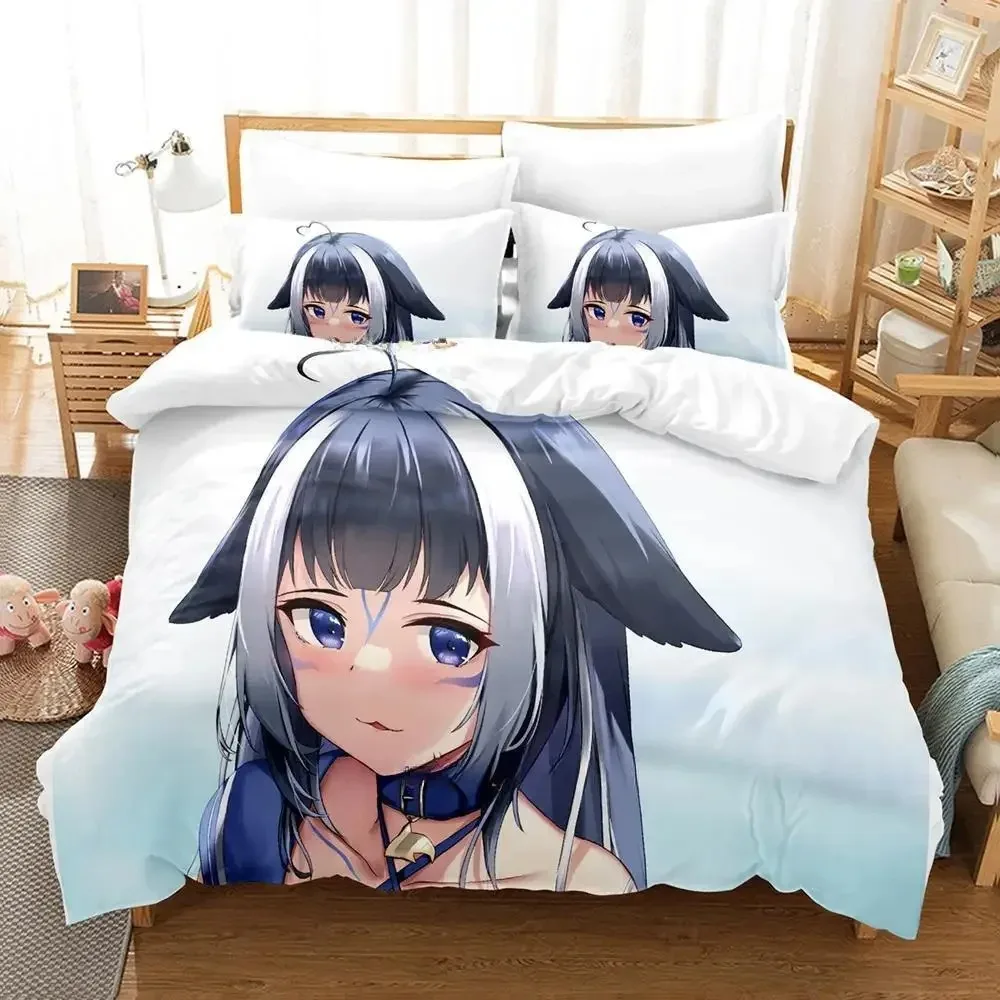 Nova impressão 3d anime kawaii meninas shylily conjunto de cama único gêmeo completo rainha king size conjunto adulto criança quarto conjuntos capa edredão