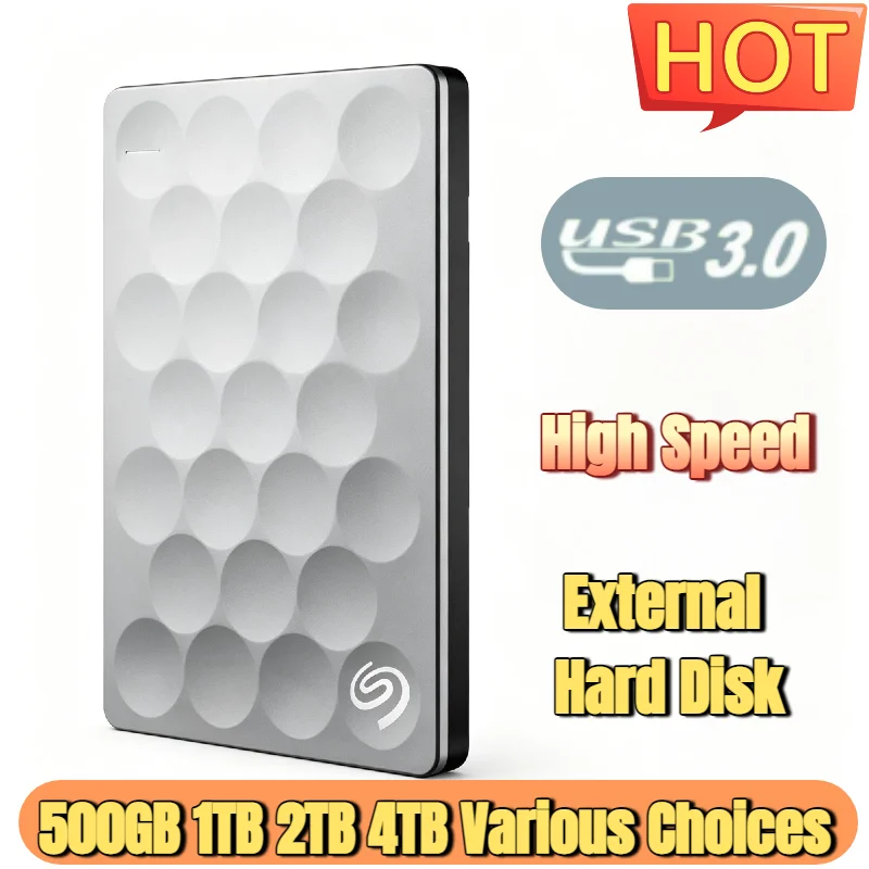 Nuevo Disco Duro Externo Portátil Seagate Ultra de Alta Velocidad de 2.5 Pulgadas, USB 3.0, Expansión de Almacenamiento para Laptop, Notebook, PC, OEM 2026