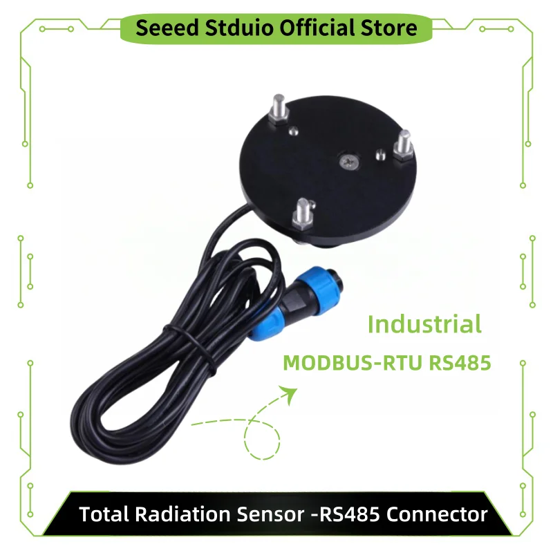 Sensor Radiasi Matahari Total Industri MODBUS-RTU RS485, Pengukur Radiasi Matahari IP68