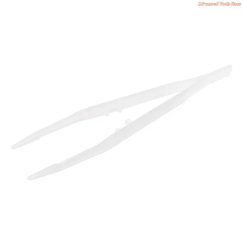 Feeding Clip Poop Cleaning Tool Amphibian Feeding Tweezers Plastic Pliers Long Handle for Fish Aquariums W91B
