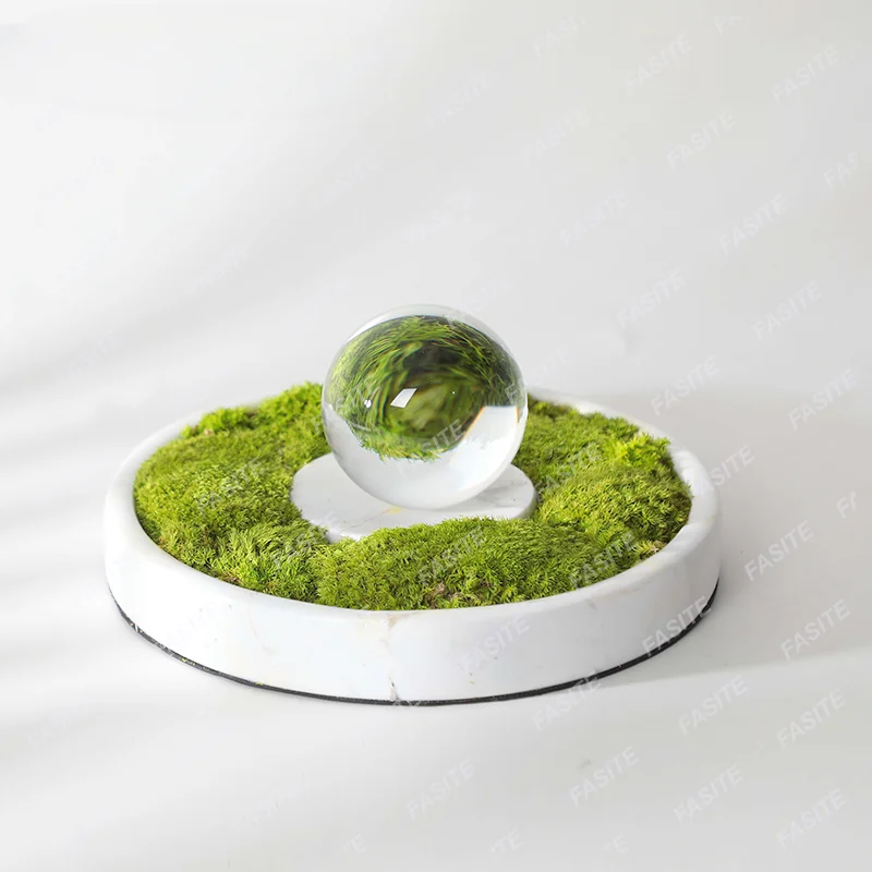 Modern Creative Moss Microscopic New Chinese Style Dry Landscape Bonsai Hotel Sales Office Office Desk Decoration