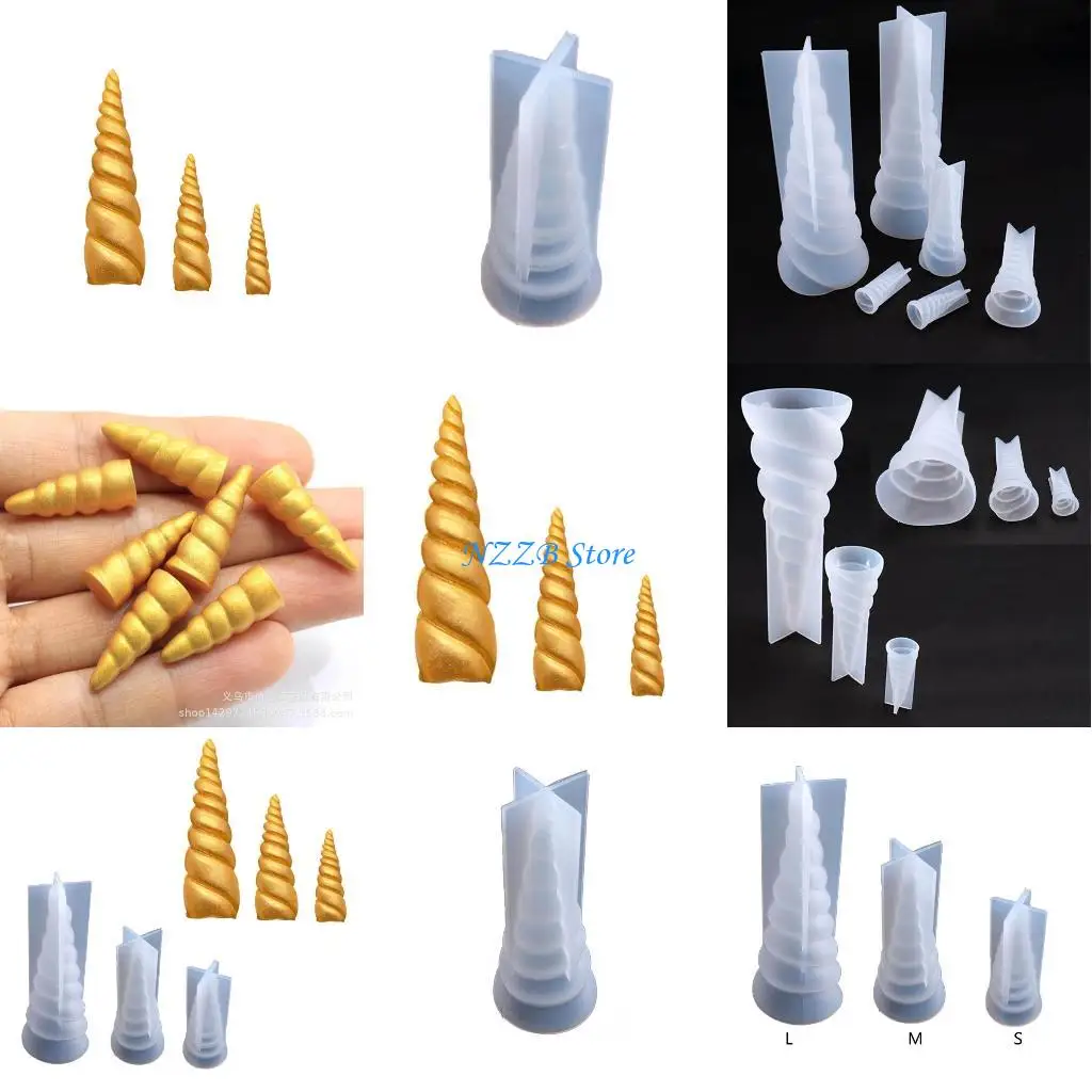 

T21F Animal Ornaments Silicone Mold Resin Mould for Handmade Making