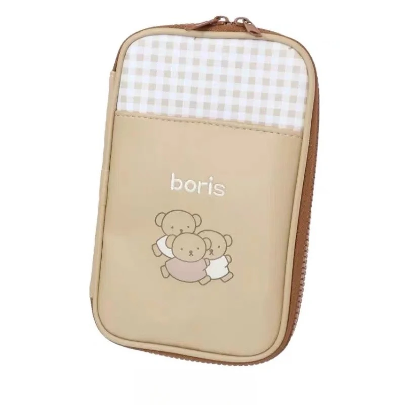 Kawaii Miffy Series Passport Storage Bag Creativity Cartoon Cute Printing Portable Stationery Storage Bag Girls Birthday Gift - view 6