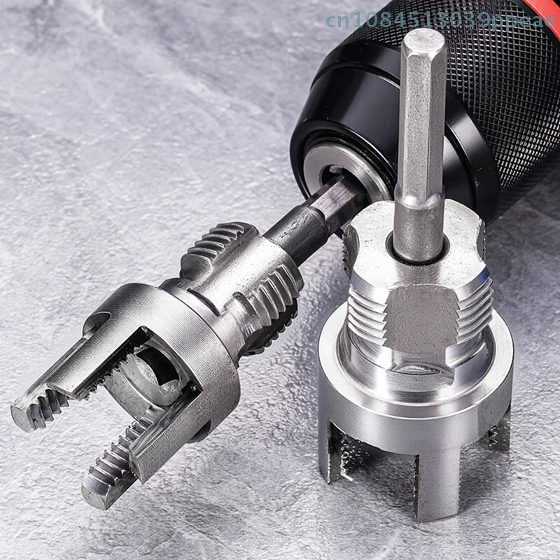 1 Pc 4/6 Split Integrated Internal And External Water Pipe Threading Tool PPR & PPE & PVC Plastic Pipes Threader