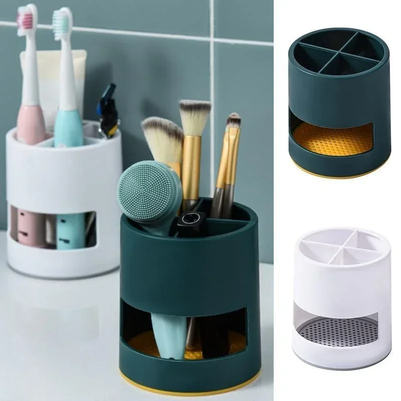 1PC חדר אמבטיה שיניים מברשת הגבות עיפרון איפור מברשת מחזיק מאוורר עובש חסין עובש מטבח