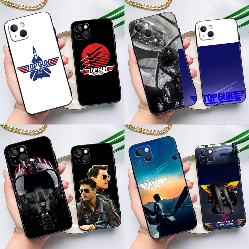 Top-Gun Maverick Movie Case For iPhone 16 14 13 12 11 Pro Max XS X XR Plus 12 13 Mini Cover Shell