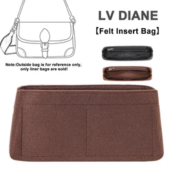 EverToner para DIANE Sentiu Organizador Inserir Saco Maquiagem Bolsa Travel Organizer Bolsa Interna Cosmetic Bag Base Shaper