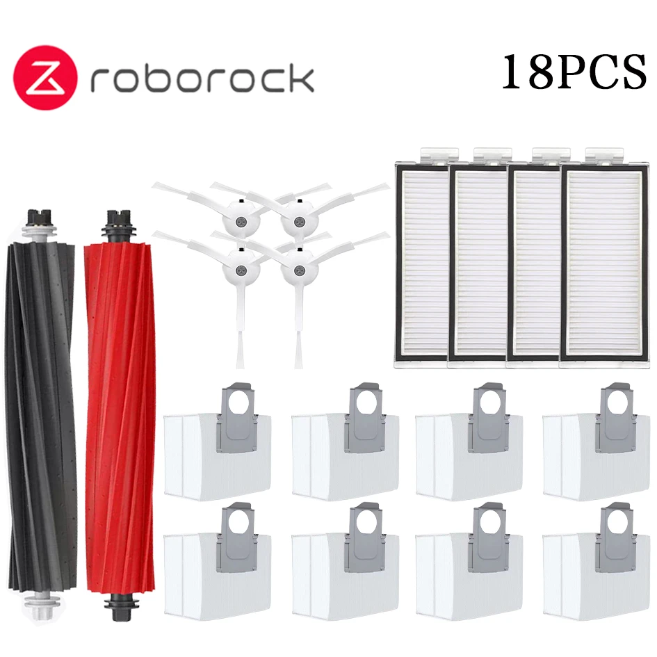 Roborock Q8 Max Q8 Max Plus Q8 Max+ Q5 Pro Q5 Pro Plus Ersatzteile Zubehör Hauptseitenbürste Hepa-Filter Mopp Staubbeutel