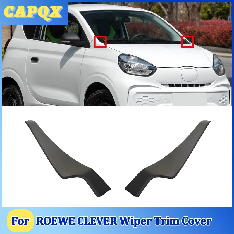 For ROEWE CLEVER Front Wiper Trim Cover Windshield Wrap Corner Fender Grille Water Deflector Plate