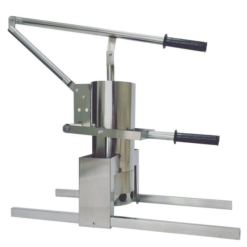 Home Use Small Hand Press Meat Ball Maker/Stainless Steel Manual Stuffed Fish Meatball Extruding Forming Machine