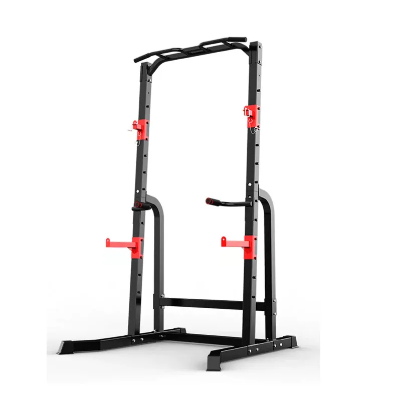 

Pro-Level Multifunction Power Rack Squat Rack Portable Foldable Steel Fitness Equipment Adjustable for Bodybuilding Boot Camps 2