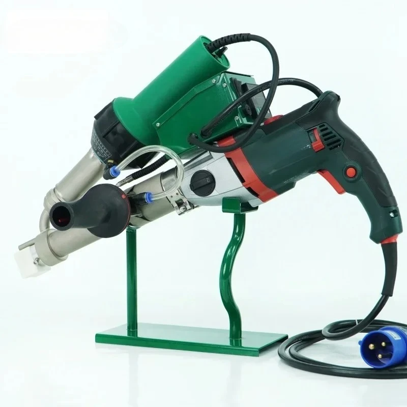 Hand Extrusion Welder 1600W Dual Heating System PP HDPE LDPE Pipe Welding Machine