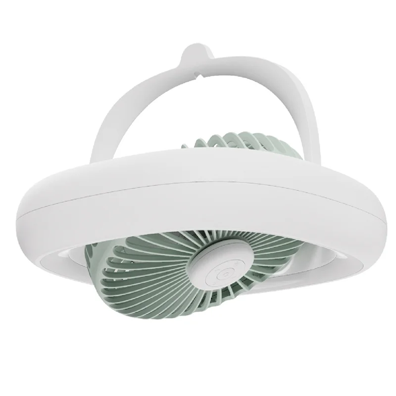 مروحة السقف التحكم عن بعد مروحة تتأرجح 7 بوصة 4000Mah 4 التروس وضوء دافئ Led مصباح USB مكتب مروحة السقف سهلة التركيب A-A77