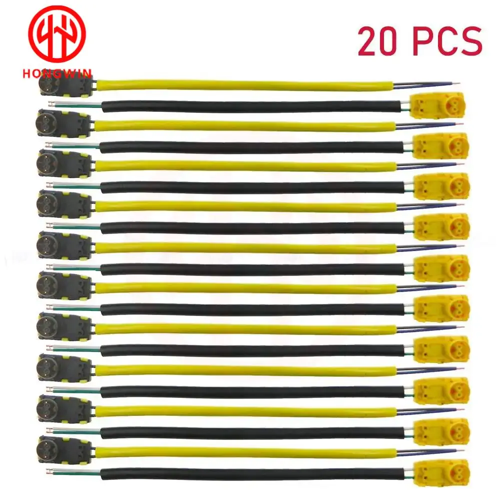 

10 Set Car connection wire male bus plug with wire suitable for BMW for Chevrolet for Audi, for Volkswagen for Nissan for Ford