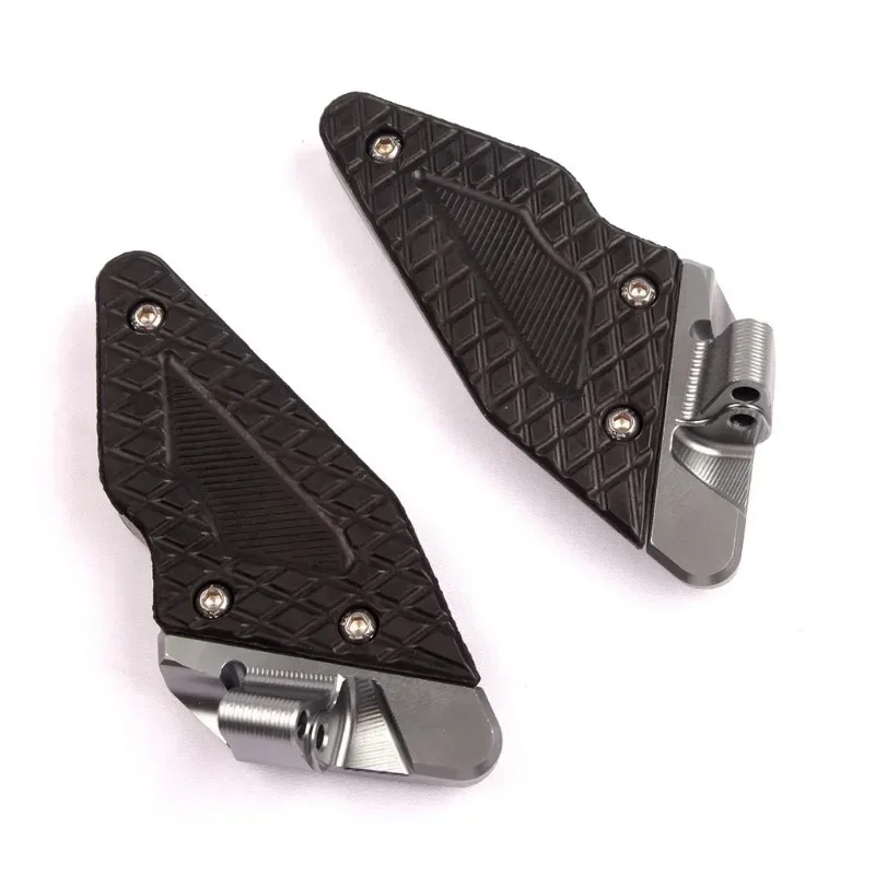 Motorcycle CNC Rear Passenger Footrest Step Scooter Pedals Foot Pegs for HONDA PCX 125 160 2018-2021 Models