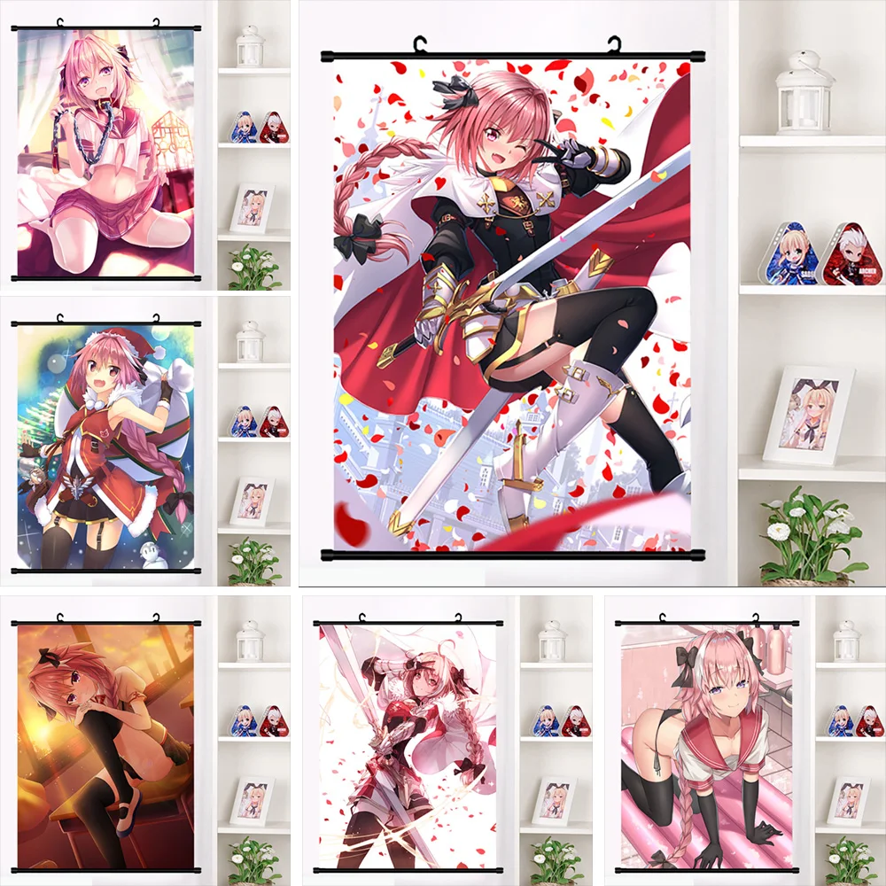 DIY Digital Oil Painting Fate/Apocrypha Astolfo Figure Painting Handpainted Art Wall Living Room Decor Nursery Home Decor Gift