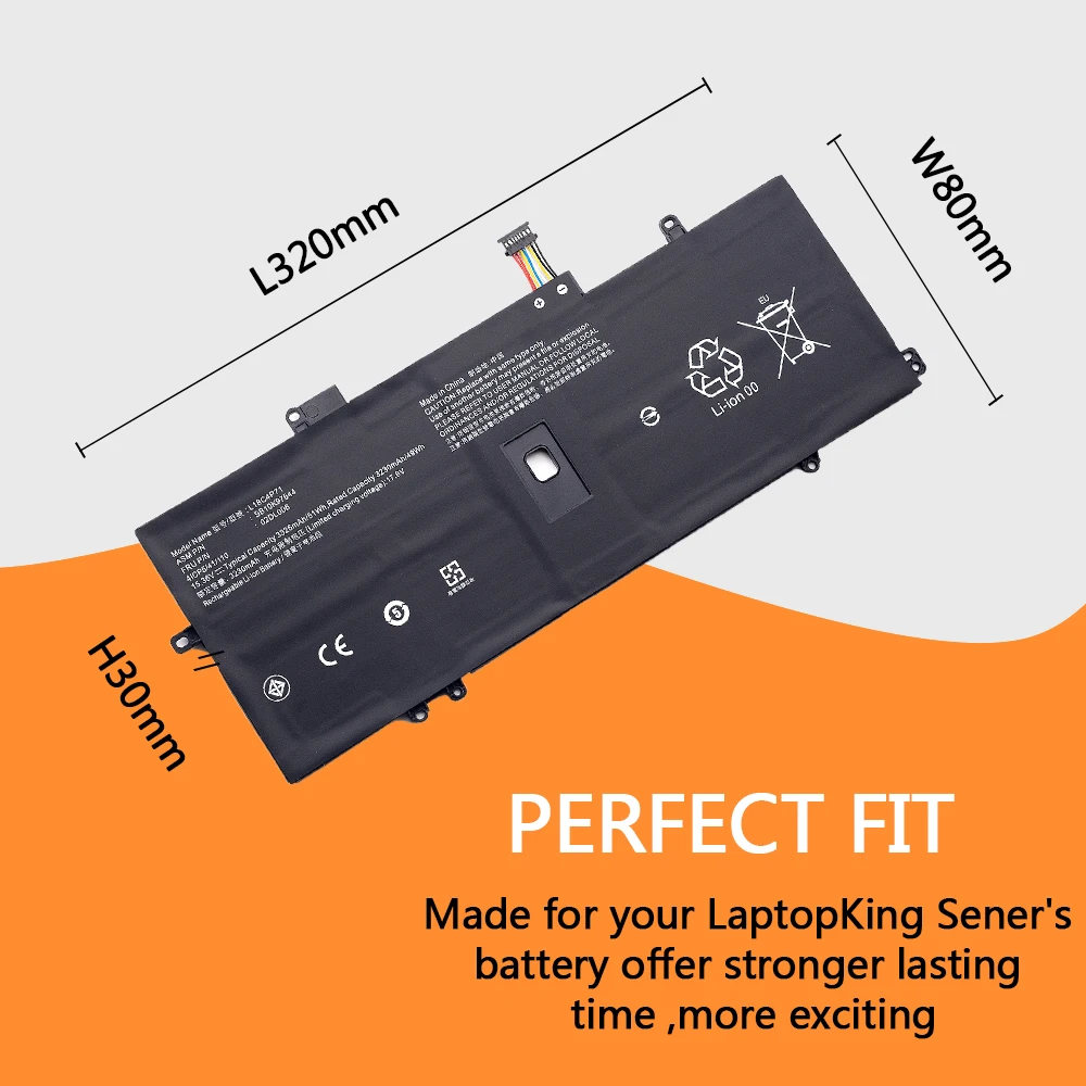 Batteria muslimexayb per Lenovo Thinkpad X1 Carbon 7th 2019 2020 Series muslimatexplain 02 dl004 02 dl005