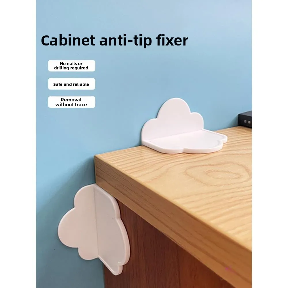 

Baby Se Furniture Anti-Tip Device No Drilling Required Secure Lo for Bookelves Wardrobes oe Cabinets Child Proof