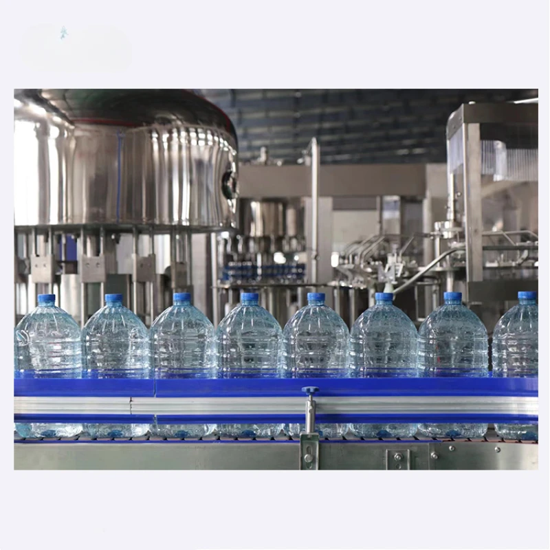 Factory Customized Semi-automatic/Automatic 5 Liter 10 Liter pet Water Bottle Pure Water Liquid Filling Machine Production Line