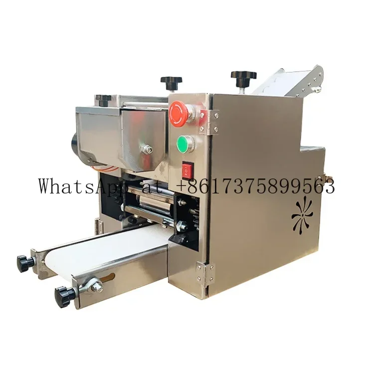 Stainless Steel Gyoza Dumpling Wonton Wrapper Making Machine Automatic Spring Roll  Machine for Commercial Use