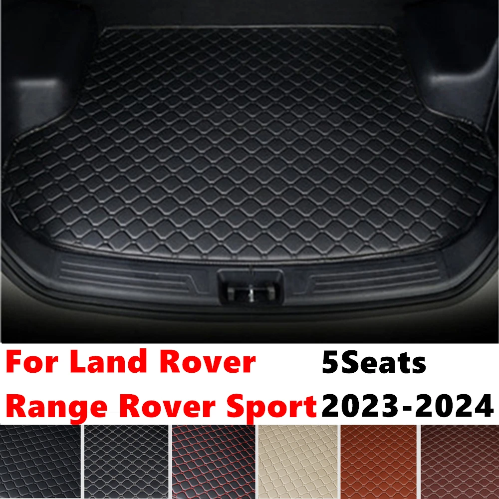 Car trunk mat for Land Rover Range Rover Sport 5Seats 2024 2023 Rear Cargo Liner Interior Accessories Boot Cover luggage Pad