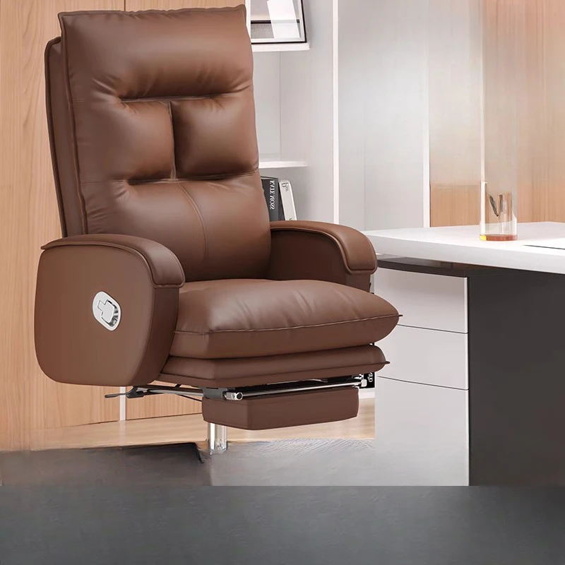 Boss chair comfortable and sedentary computer  home massage e-sports chair sofa leather office chair