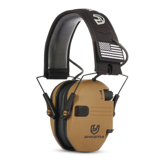 Gun Range Shooting Actieve headset-hoofdtelefoon voor de jacht Elektronische gehoorbescherming Oorbescherming Ruisonderdrukking oorbeschermer