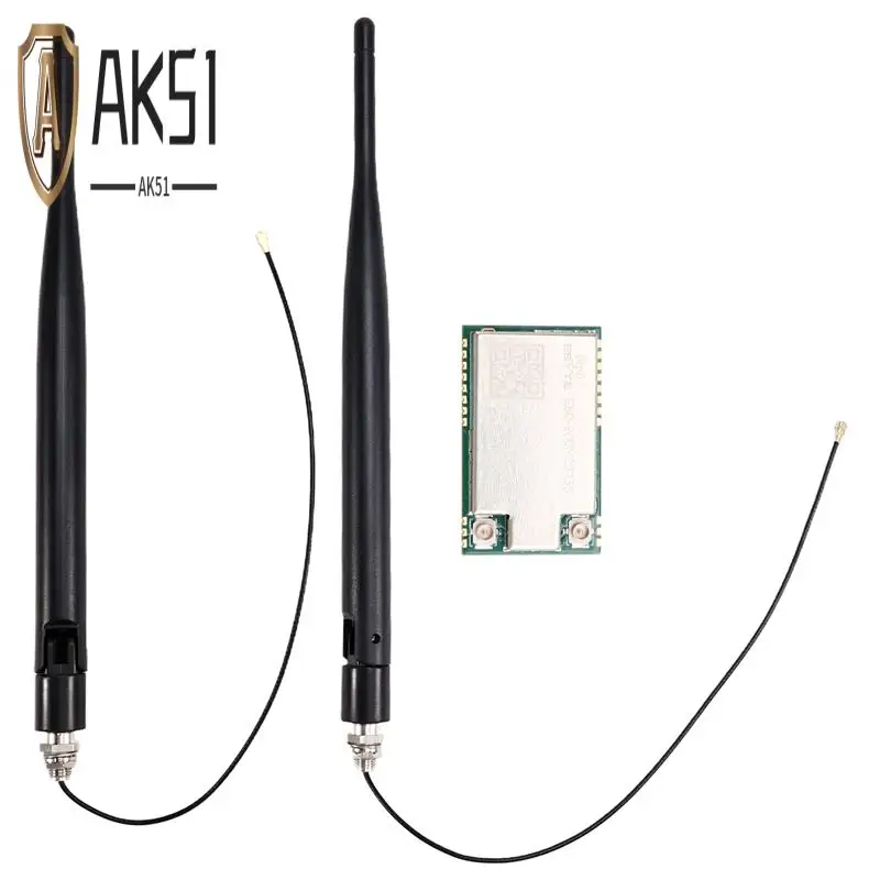 AK51-EBYTE Lora Dual-Band Wireless Module 433/868/915/2.4G SMD TCXO, SPI RF  Stamp Hole By EBYTE