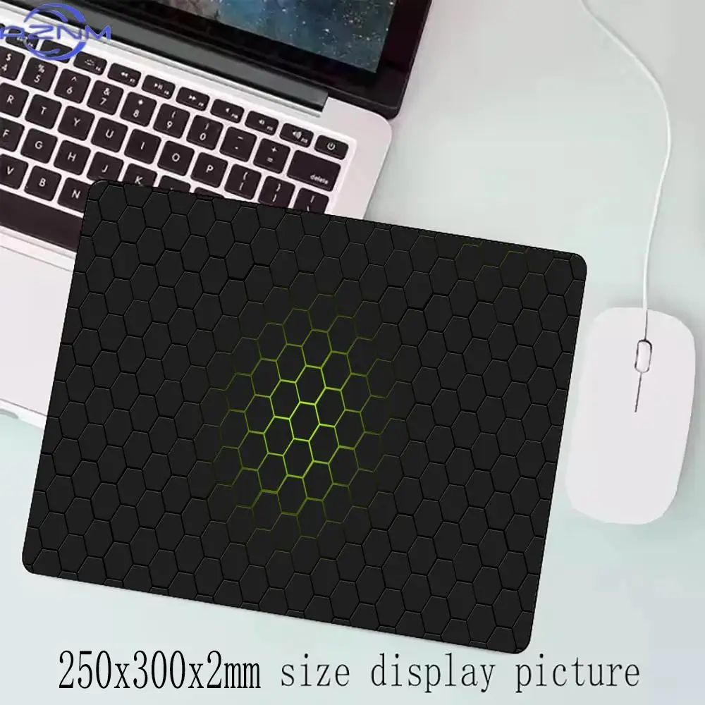 Cool hexagons Mouse Pad Large Computer Office Game Table Mats XXL Rubber Anti-slip Gaming Keyboard Mousepads Long Desk Pads
