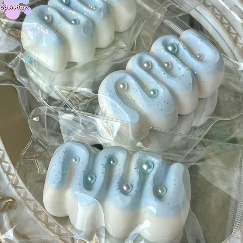 Pearl Dough Sticks Slow Rebound Toy Mini Bear Squeeze Food Toy Simulation Food Creative Cream Stick Bar Slow Rebound Toy Gift