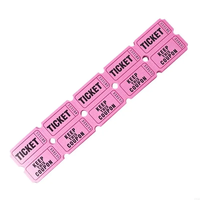 100Pcs Coated Paper Entry Tickets Double Roll For Event Entry Class Rewards  view 5