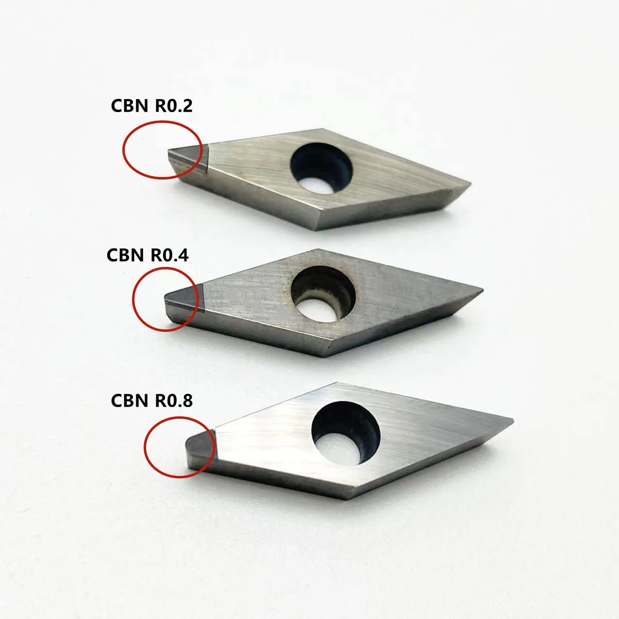 PCD CBN VCGT160402 VCGT160404 VCGT1608 machine tool Carbide Turning Inserts CNC Lathe Cutting Tools Blade for Aluminum Copper