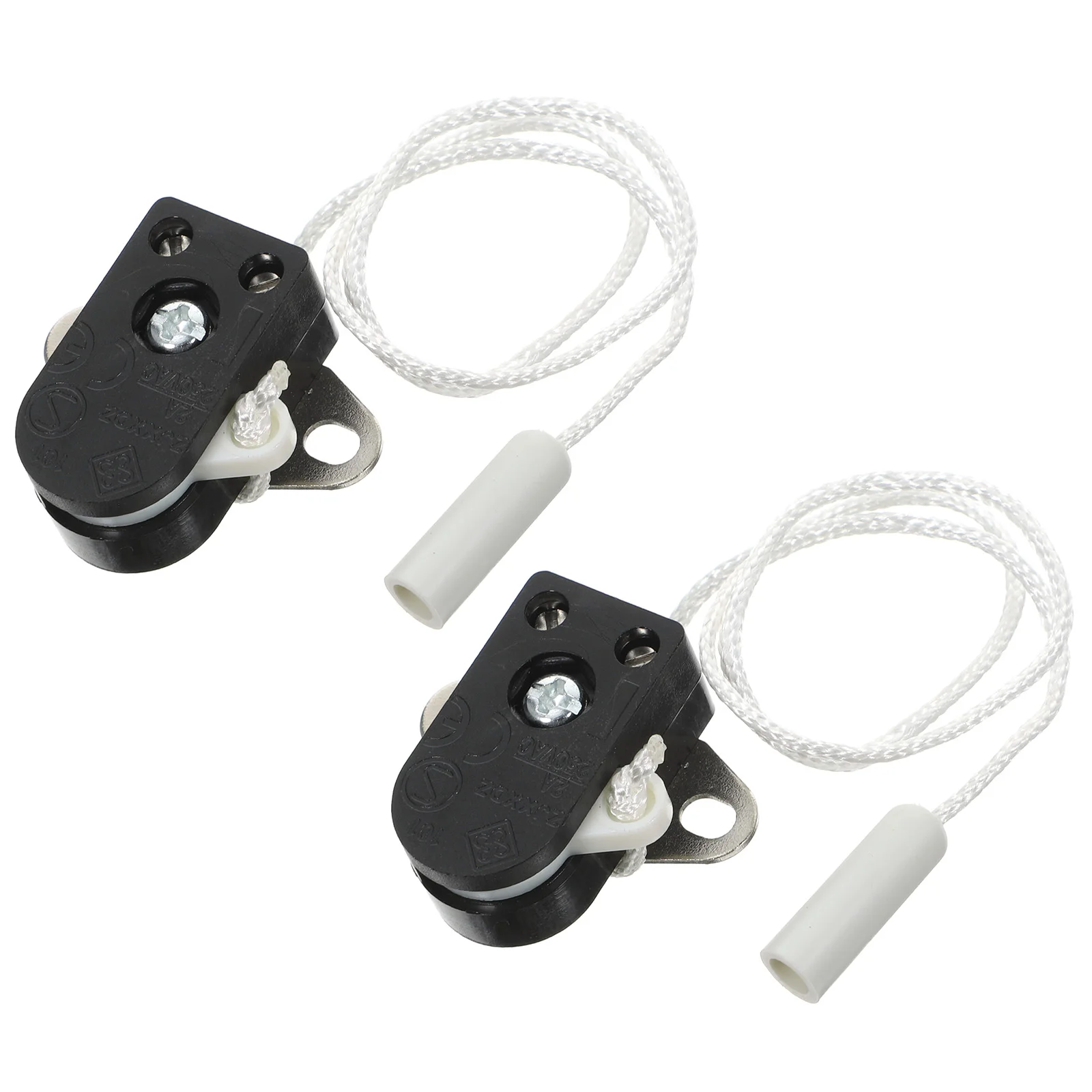 

2pcs Light Rope Part Ceiling Lamp Pull Switch Chain Extension Ceiling Wall Lights Easy Lamp Switch Accessory Install