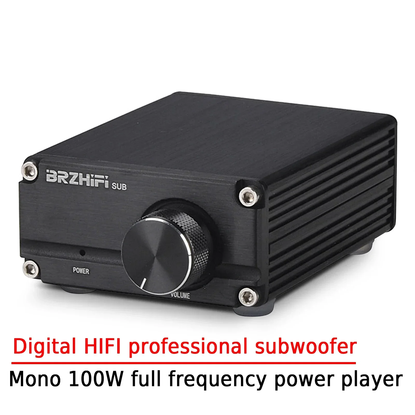

AMXEKR B3 Mono 100W Enthusiast Grade Digital HIFI Professional Subwoofer Low Frequency Full Frequency Amplifier High Power