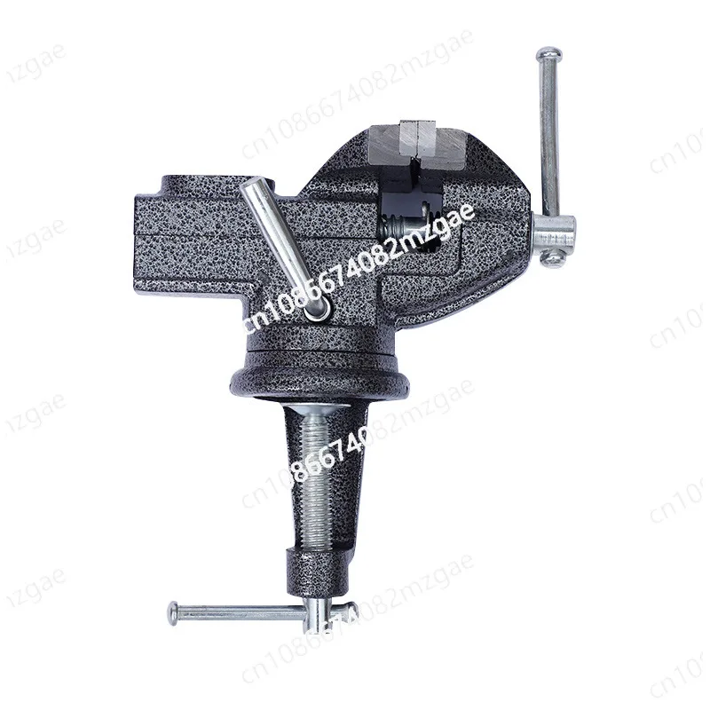 

Small table vice with anvil 50 #60 #65 #70 #80 #360 degree rotating table vice