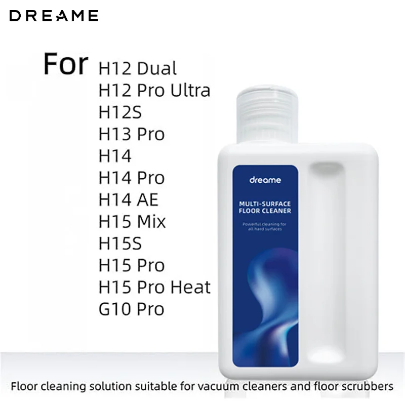 Original Dreame Multi-surface Cleaning Solution for H12 Dual/ H12 Pro Ultra/ H12S/ H14/ H14 Pro/H14 AE/ H15 Mix/ H15S/ H15 Pro/