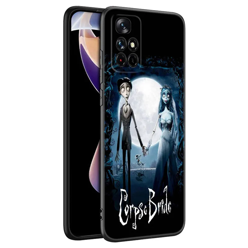 The Corpse Bride Black Silicone Phone Case For Xiaomi Redmi Note 10 11 11S 12 13 Pro 4G Plus 10S 12S 11T 5G image 6
