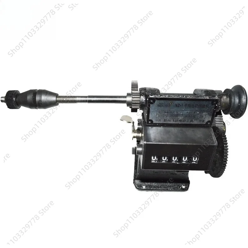 NZ1 Manual Dual‑Purpose Coil Counting and Winding Machine Hand‑Operated Coil Winder Household Hand Tool for Wire Coil Processing