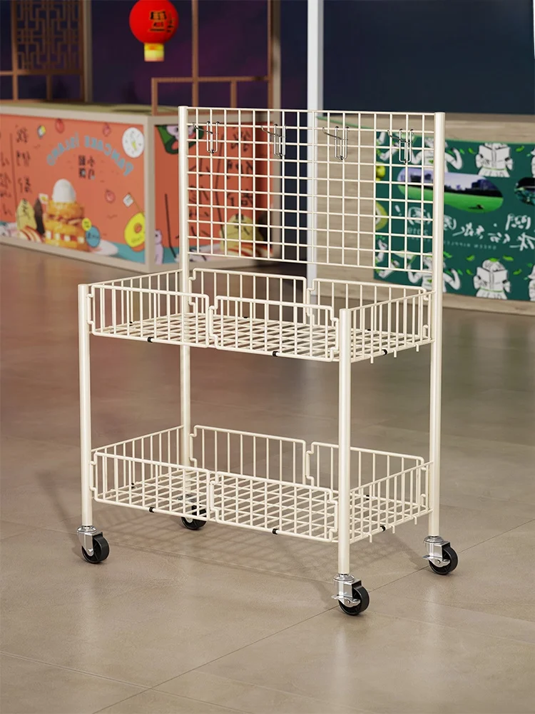 prtion-display-staing-hand-pulled-cart-portable-night-market-stall-frame-iron-material-stainl-steel-body-for-home-sto