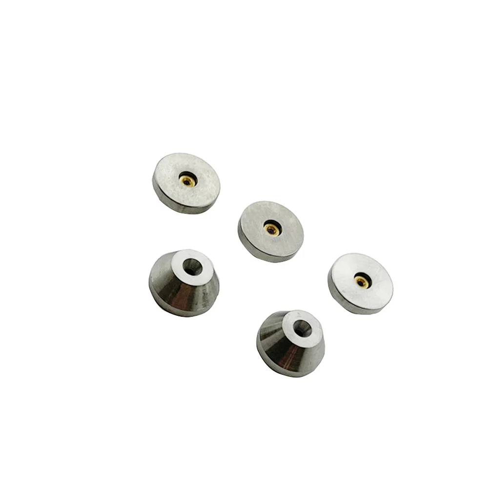 7pcs Waterjet Cutting Nozzle Orifice Paser III Saphir 0.40mm For Allfi Water Jet Cutter Head Orifice Ruby .016'' 009540-P