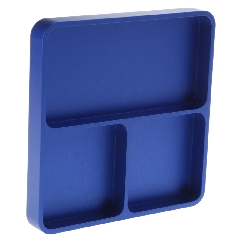 Portable Screws Tray Hardware Bits Storage Mini Plate Parts