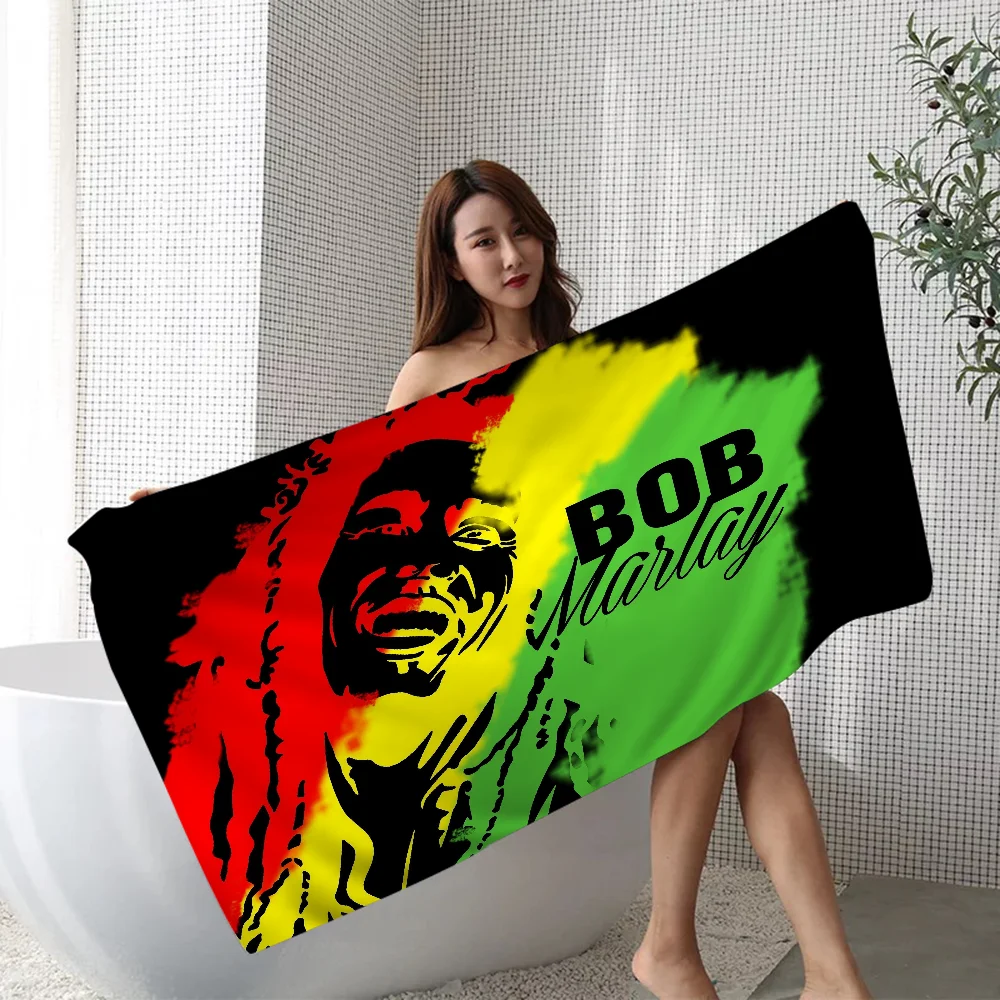 منشفة شاطئ ميكروفايبر سريعة الجفاف من بوب-مارلي ، منشفة راستا ريجي ، ناعمة ، ماصة ، اليوغا ، منتجع السباحة ، تسلق الجبال