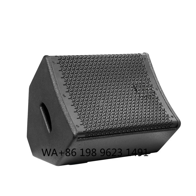 8 Inch 800W Peak Wooden Active PA Speaker ClassD DSP Amplifier Neodymium Driver for DJ Outdoor Stage Show