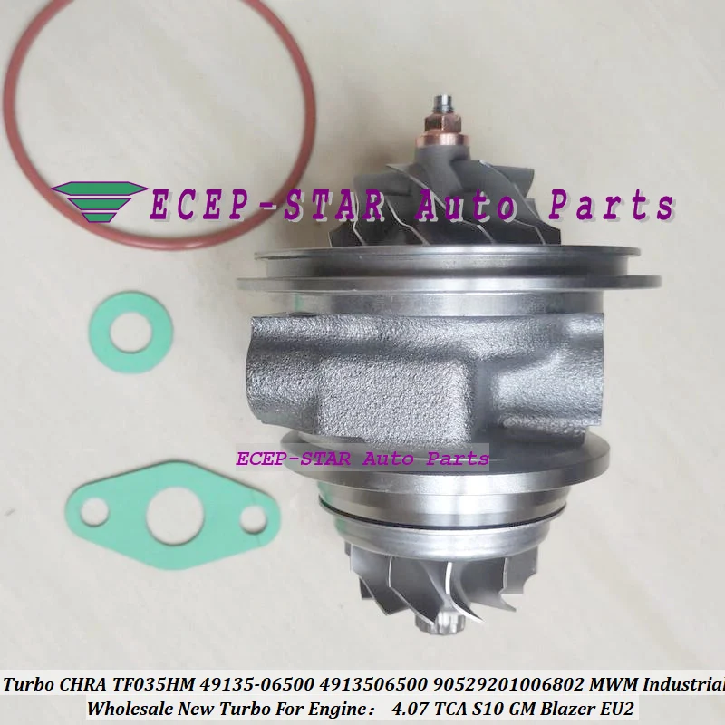 Turbo Cartridge CHRA TF035HM 49135-06500 4913506500 90529201006802 49135 06500 For MWM Industrial 4.07TCA S10 For GM Blazer EUR2