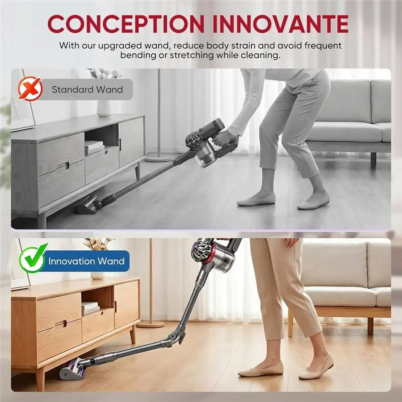 [NEW!A67Z】 Upgrade Foldable Extension Wand Replacement For Dyson
