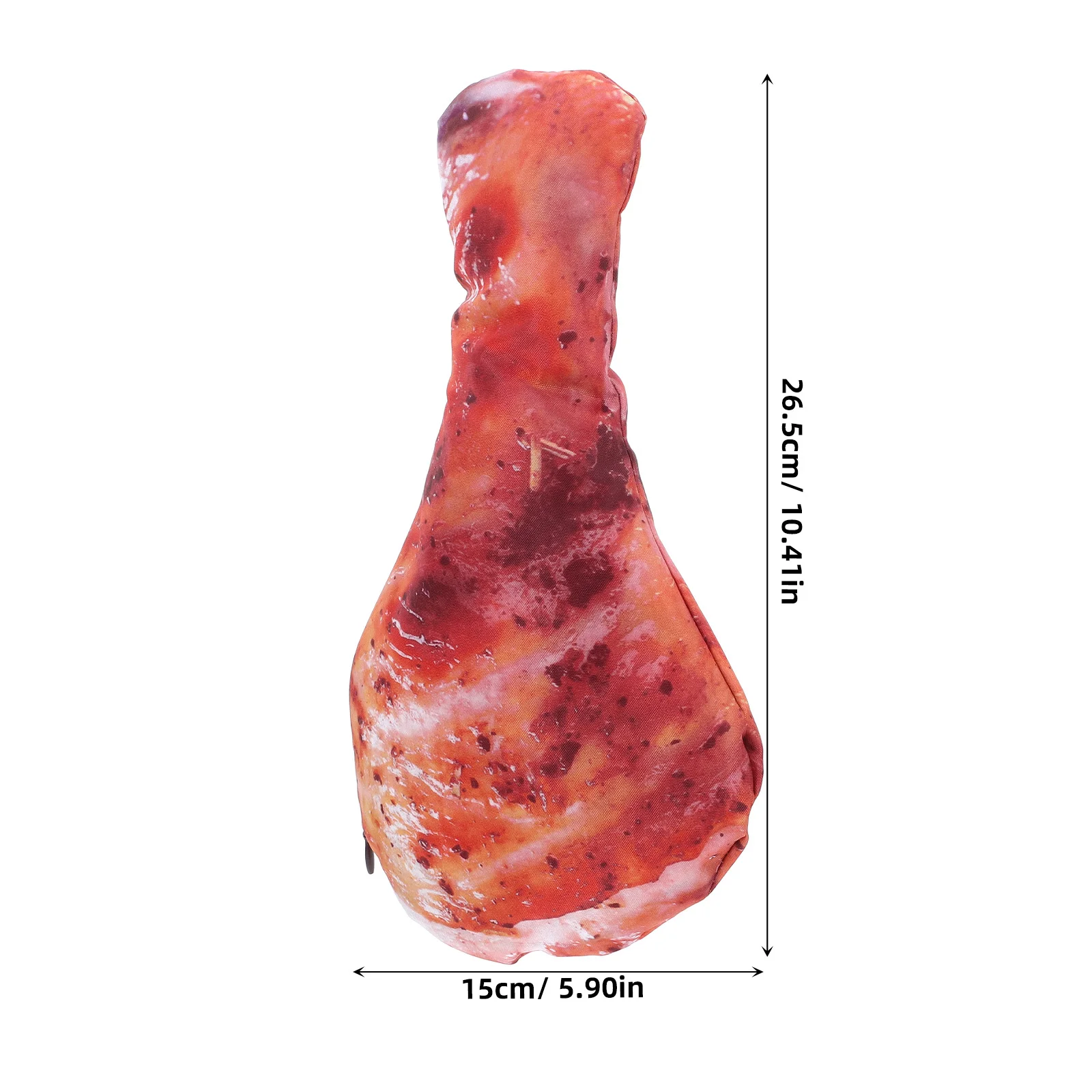 مقلمة ساق الدجاج سعة كبيرة حقيبة القلم مضحك محاكاة الغذاء حامل القلم الرصاص لطيف Kawaii منظم قرطاسية للمدرسة #3