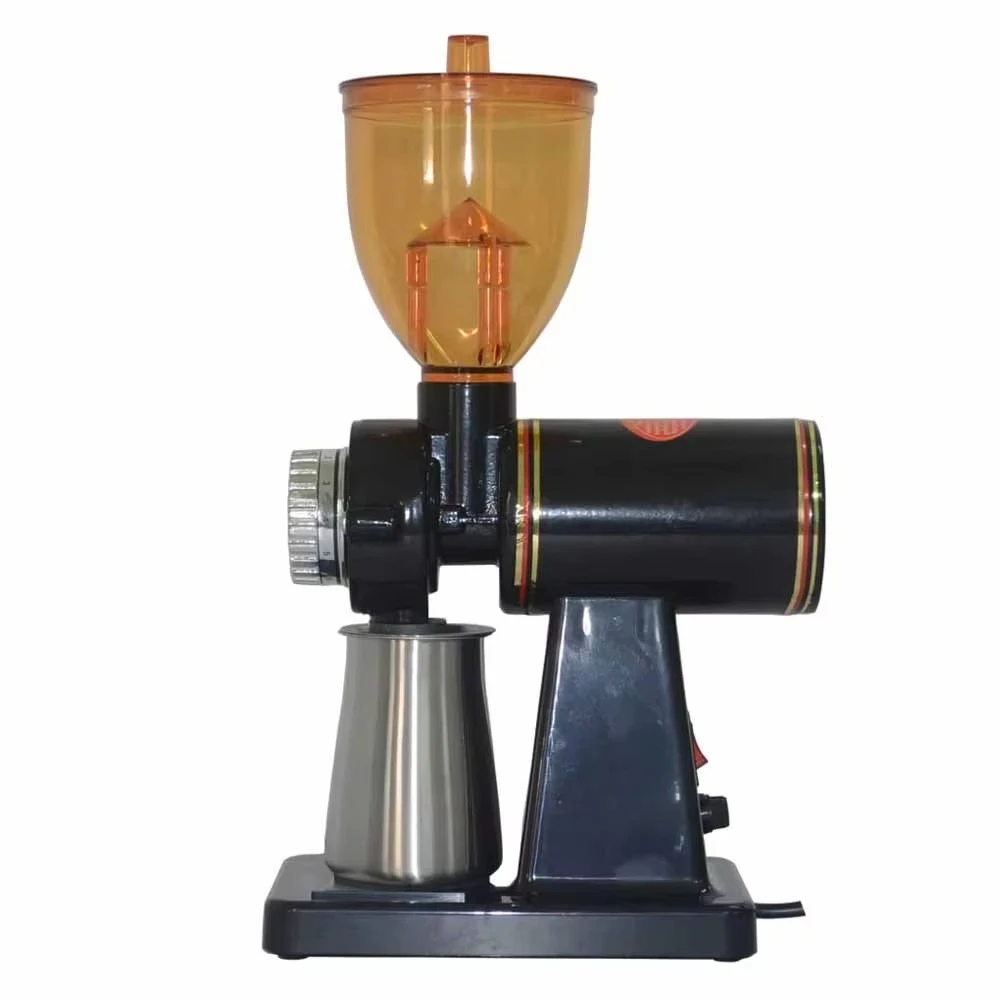 

Электрическая кофемолка 600N, кофемолка для помола кофейных зерен, кофемолка с плоскими жерновами, 220В, красная/черная