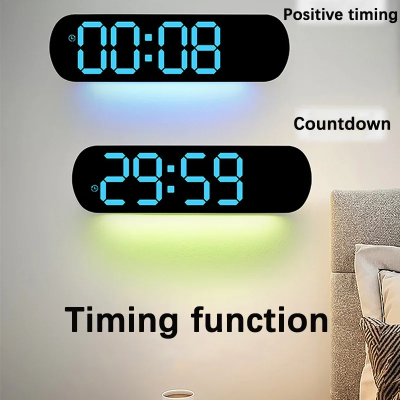 Large LED Digital Wall Clock 4