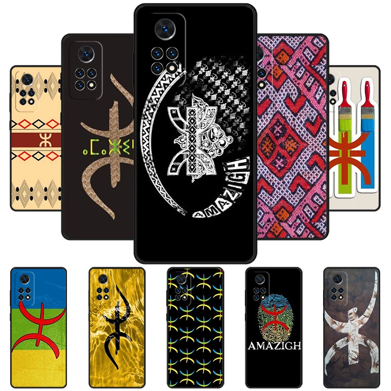 Proud Amazigh Berber Phone Case For Redmi Note 11 EPro 11S 10T 9S Promax 8 Pro Xiaomi Mi 11 12X 12S Ultra Cover